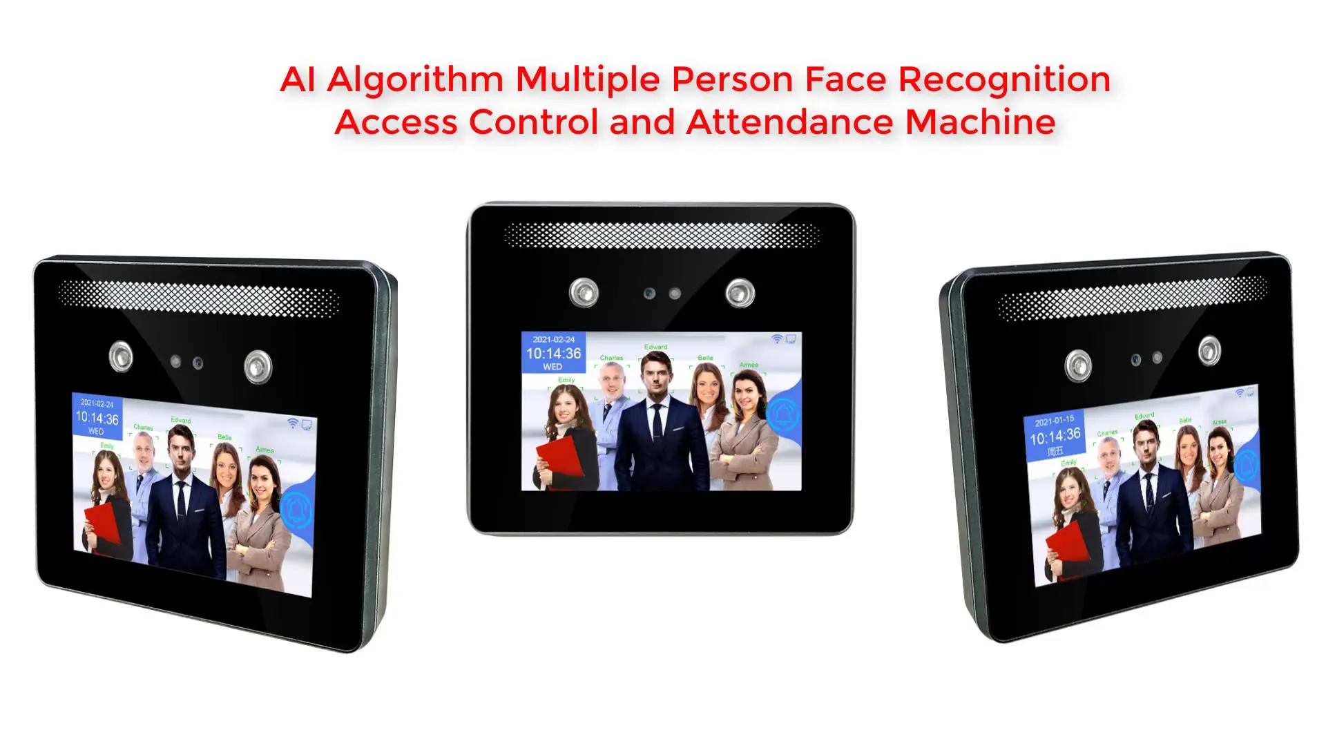 

TIMMY WDR Multi Person RFID Card Fingerprint Face Recognition Time Attendance Time Recorder System