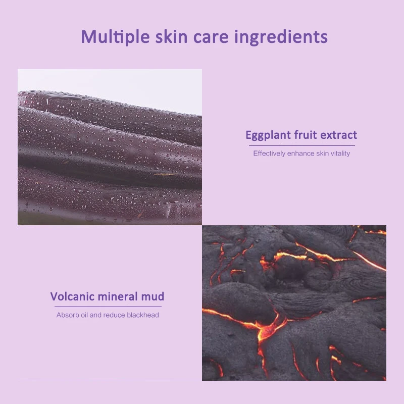 

Cleaning Bubble Mask Volcanic Mud Anti Acne Oil Control Daub Facial Film Blackhead Remove Skin Care Moisturizing Foam Mask 50g