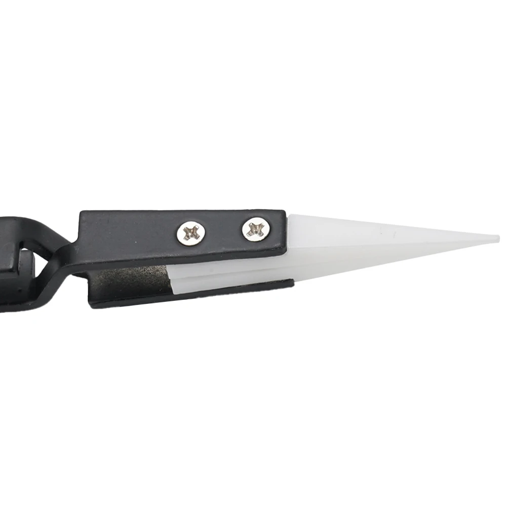 

Repair Tools Tweezers 135-140mm Anti-magnetic Ceramic Tweezers Industrial Tweezers Stainless Steel Anti-magnetic