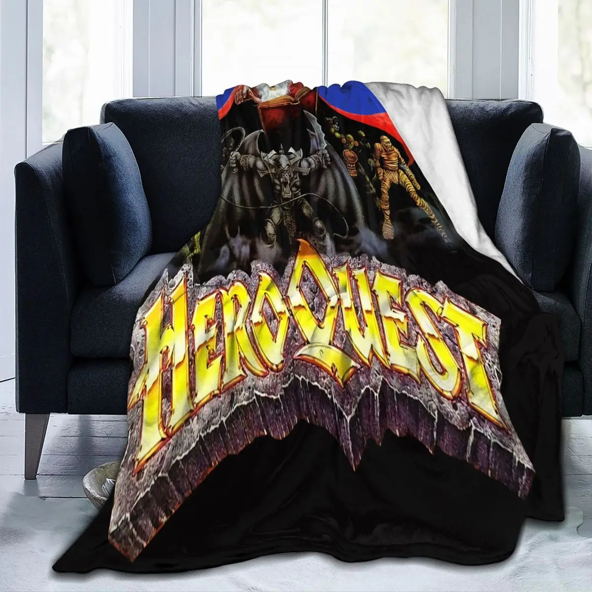 

Настольная игра Hero Quest Mb, одеяло, милое теплое одеяло, подходит для дивана, не скатывается