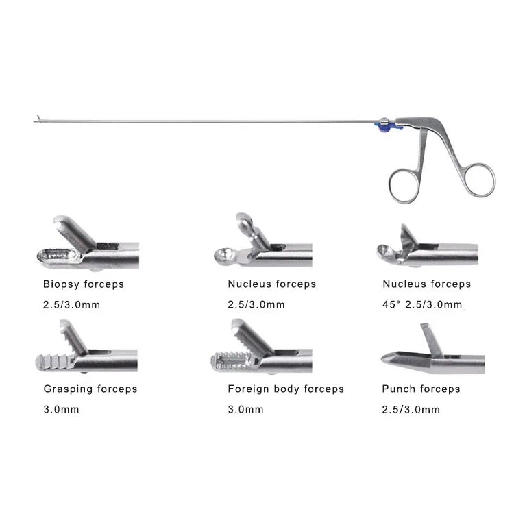 

Spine endoscopy forceps Spine endoscopy instruments Transforaminal Endoscopic forceps
