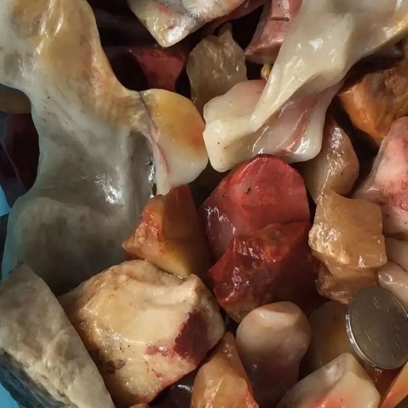 500G Natural Raw Stone Raw Ore Shoushan Stone Wool Decoration Decoration