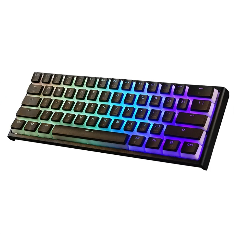 

MK25 Mechanical Gaming Keyboard Compact 61 Keys Portable Gaming Office Keyboard