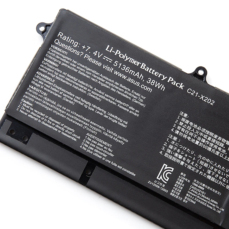 Рисунок 3 - CSMHY Оригинал 38Wh C21-X202 Аккумулятор