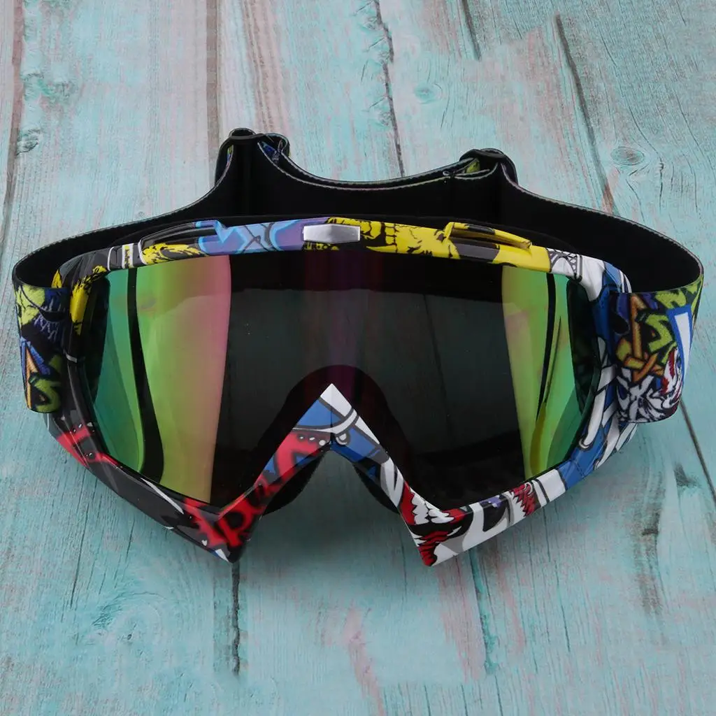 

Outdoor Windproof Eyewears Snowmobile/ Snowboard Ski Snow Goggles ADJUSTABLE
