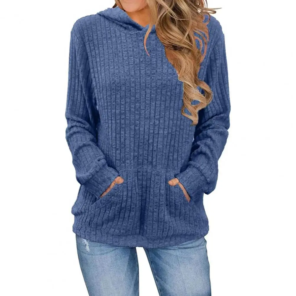 Вязаные женские свитера с длинным рукавом и круглым вырезом 2024 пуловер