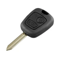 professional remote keys shell 2 button car keys plastic cover for c1 c2 c3 saxo drop shipping