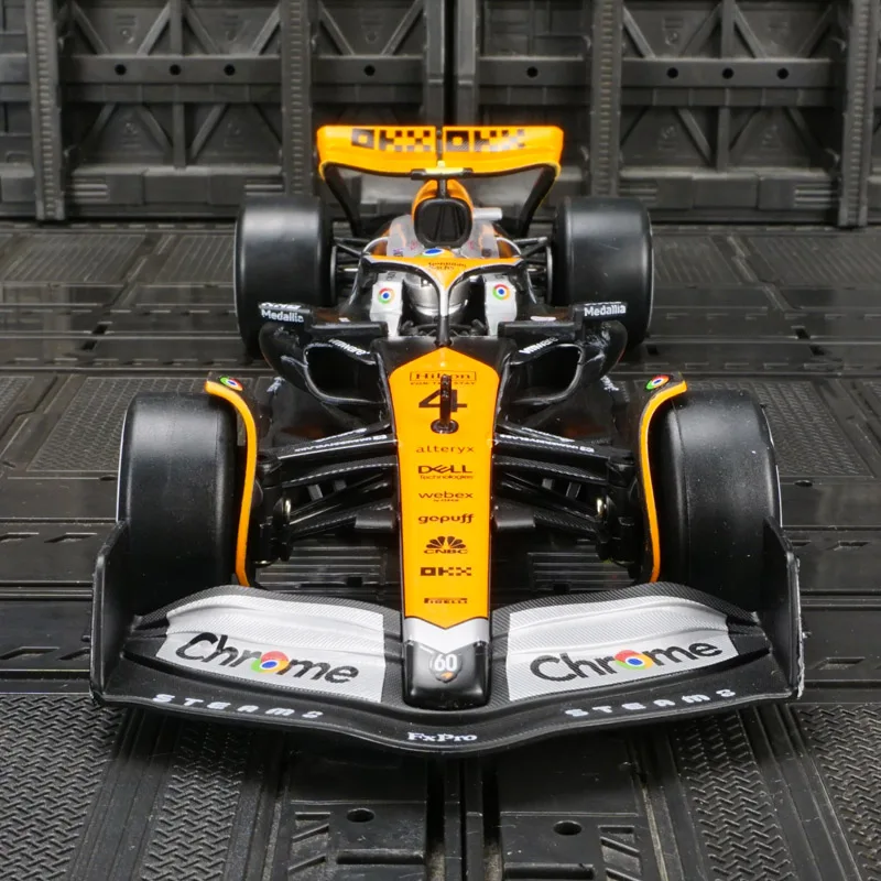 Модель автомобиля McLaren MCL60, масштаб 1:24, имитация гоночного болида Формулы-1, из сплава, подходит для коллекционирования и может быть подарен. (art.: 3920d500b596d) - 3920d500b596d