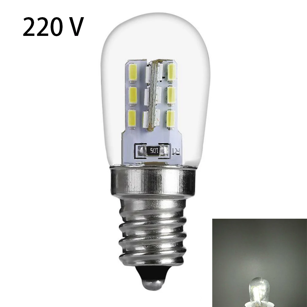 

Light 220V Glass Range Hood E12 Base Super Birght Energy Saving Lamp Refrigerator Restaurant Reading Room Home LED Bulb Kitchen