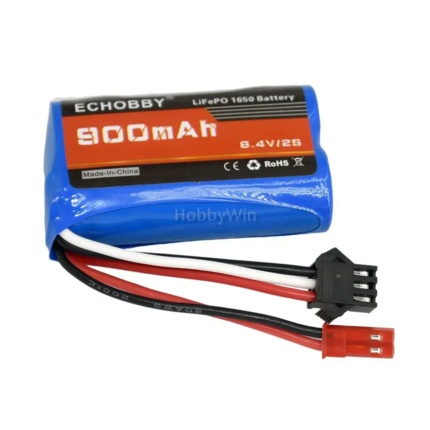 6,4 V 2S 900mAh LiFe Battery SM3P Reverse JST Plug для A959-A 969-A 979-A K929-A гоночный Радиоуправляемый автомобиль багги Грузовик скоростная лодка