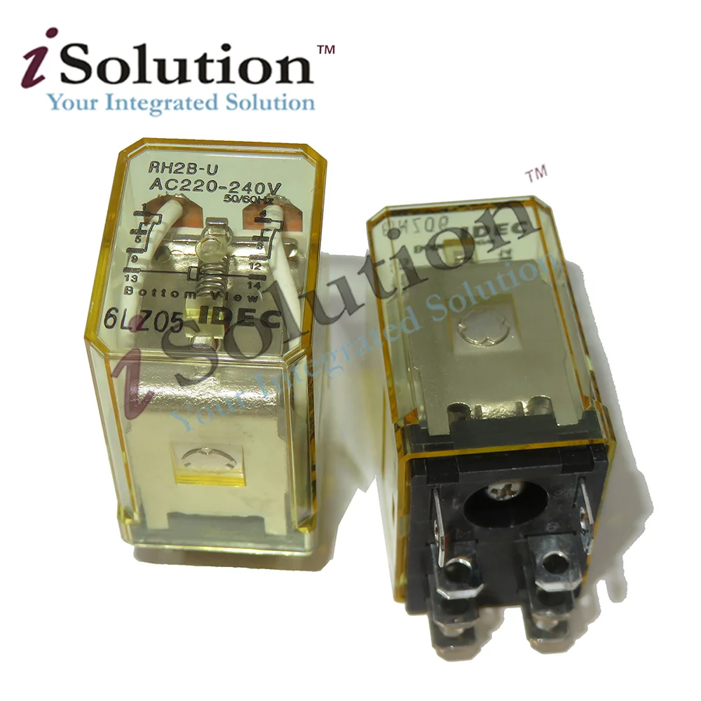 Оригинальное промежуточное реле IDEC RH2B-UL-D24 RH2B-U-D24 RH2B-UL-AC220 RH2B-U-AC220 - купить по