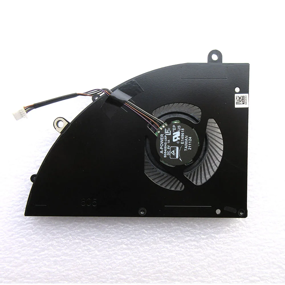 

New Original Laptop CPU Cooling Fan For MSI Delta 15 Gaming A5EFK RX6700M MS-15CK A-POWER BS5405HS-U5N DC 5V 1A BS5405HS-U5P