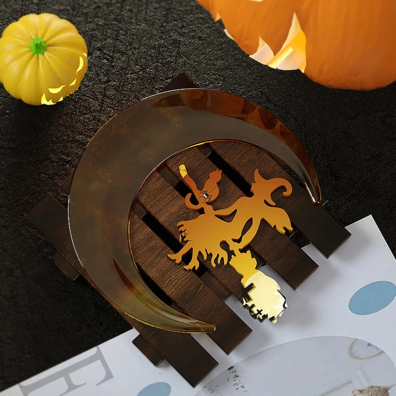 Хэллоуин силиконовые формы ведьмы для свечей 3d мыла