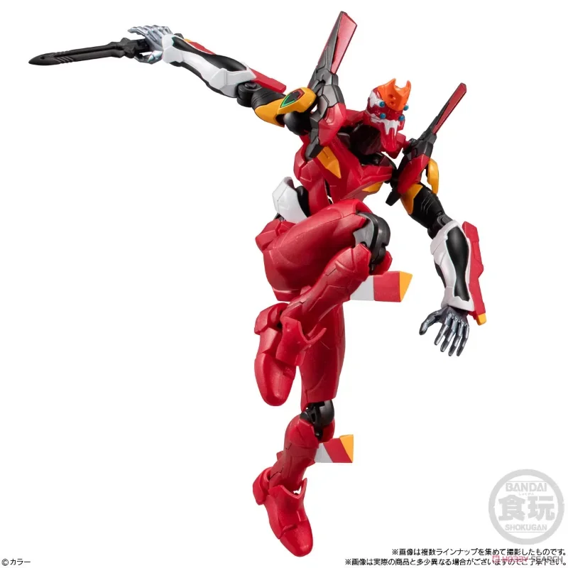 Фото Bandai Original Shokugan NEON GENESIS EVANGELION Unit-01 и 00 EVA Frame DX01 Gashapon Мини-фигурка Коллекционная модель аниме Kit №5