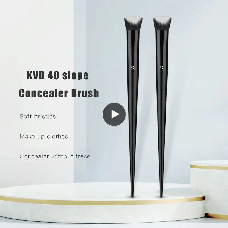 

Single Concealer Brush Two-sided Slope Detail Foundation Brush Makeup Brush Black Makeup Brush Eyebrow Brush Eye Shadow Brush