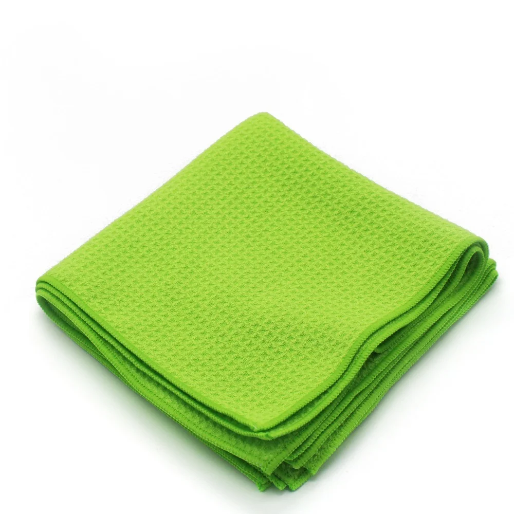 

40x40cm Car Wash Towel Pineapple Grid Towel Polyester Combed Yarn Process Superfine Fiber Water Absorption Towels Car Wash Care
