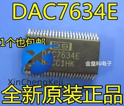 2pcs original new DAC7634E DAC7634EB SSOP48 16 bit four way voltage output digital to analog converter
