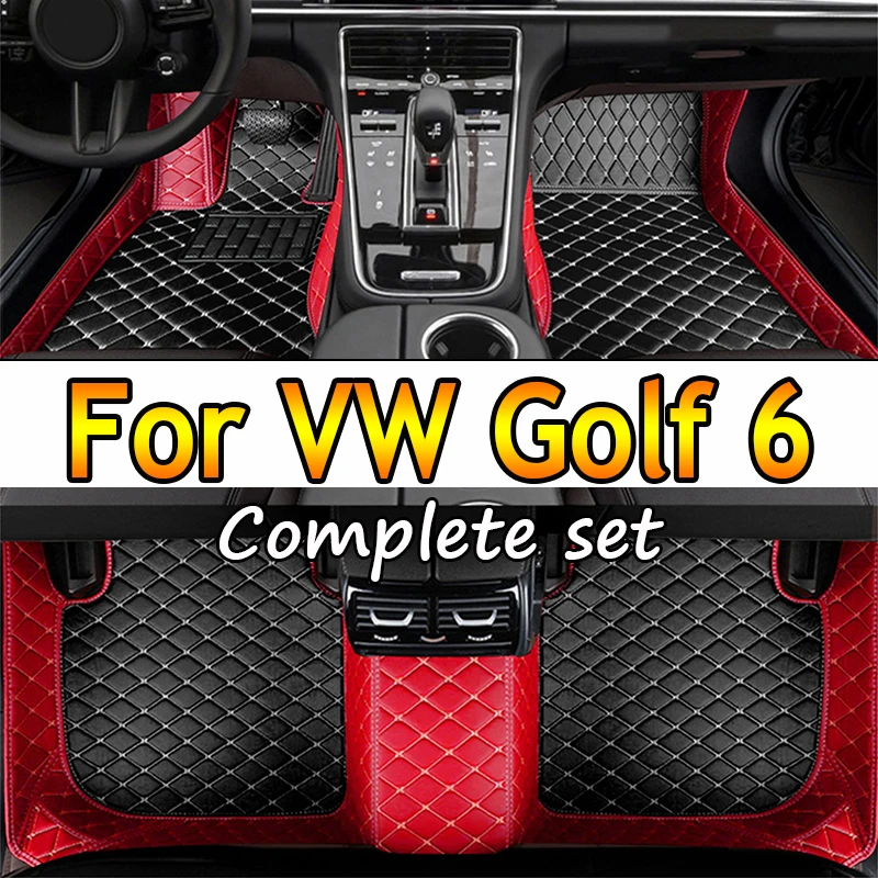 

Автомобильные напольные коврики для Golf 6 2012 2011 2010 2009, коврики, накладки на ножки, аксессуары для салона, педали, изделие, коврик для Volkswagen vw