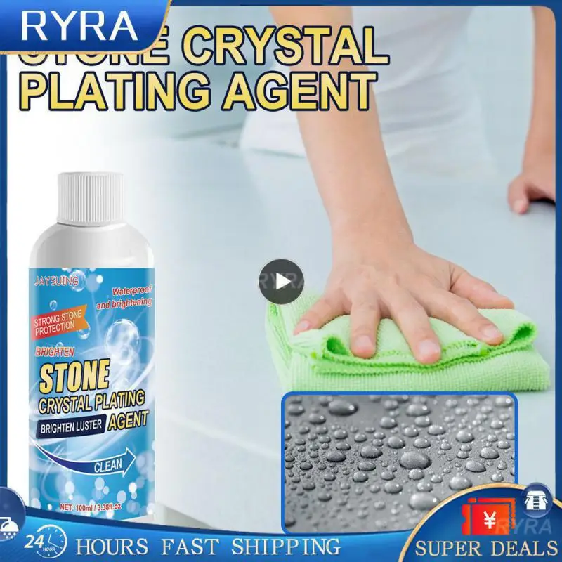 

Clean Stains Crystal Plating Agent For Stone Stone Rust Remover Scratch Repair Specular Gloss Brightener Household Products