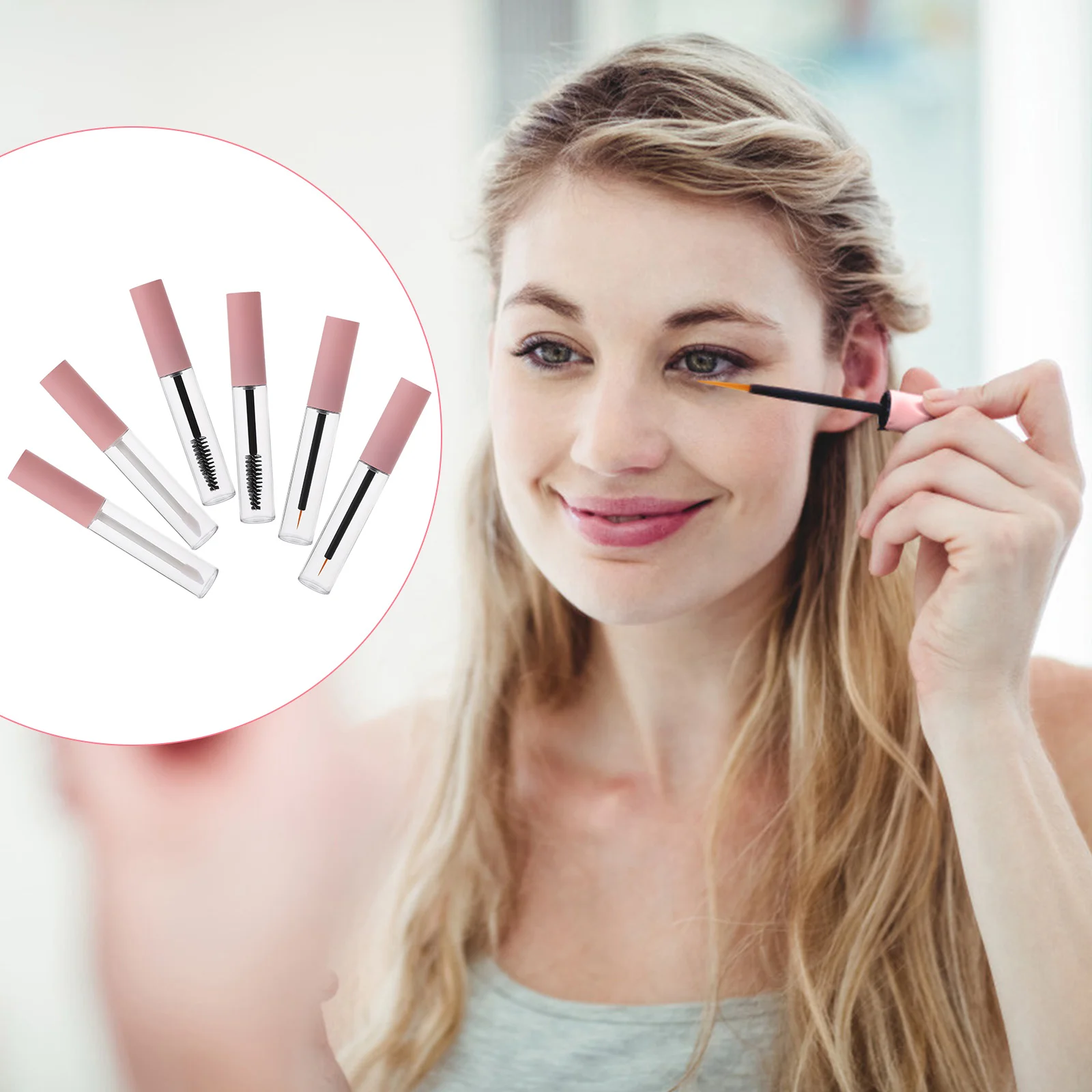 

Tube Mascara Eyelash Bottle Empty Container Cream Refillable Tubes Gloss Lip Bottleseyelinerwand Clear Diy Transparent
