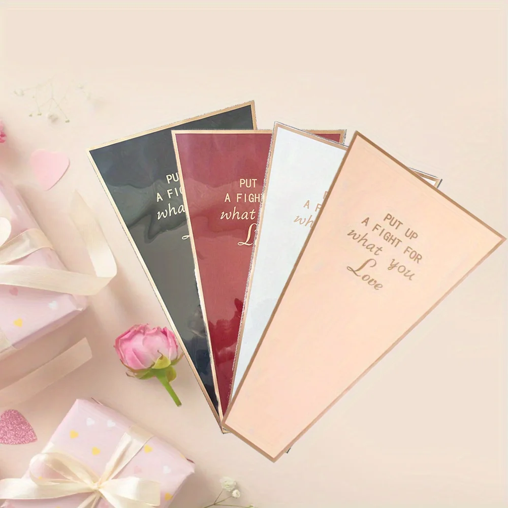 100 шт. водонепроницаемые пластиковые пакеты для упаковки цветов