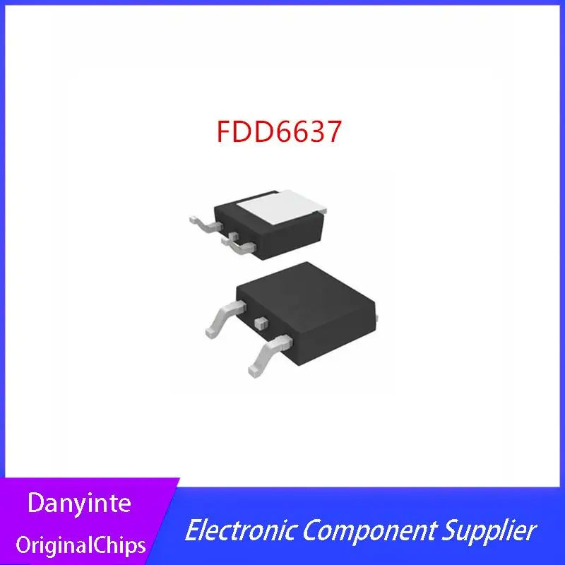 

Новинка 10 шт./лот FDD6637 55A 35V TO-252