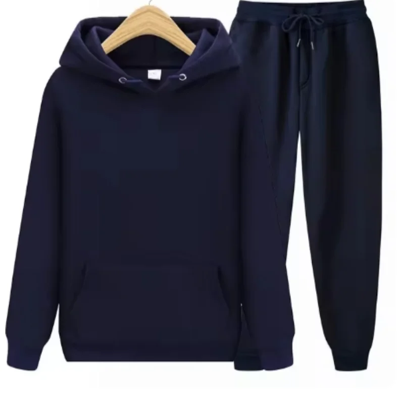 Мужской спортивный костюм состоящий из 2-х предметов: флисовая куртка с капюшоном