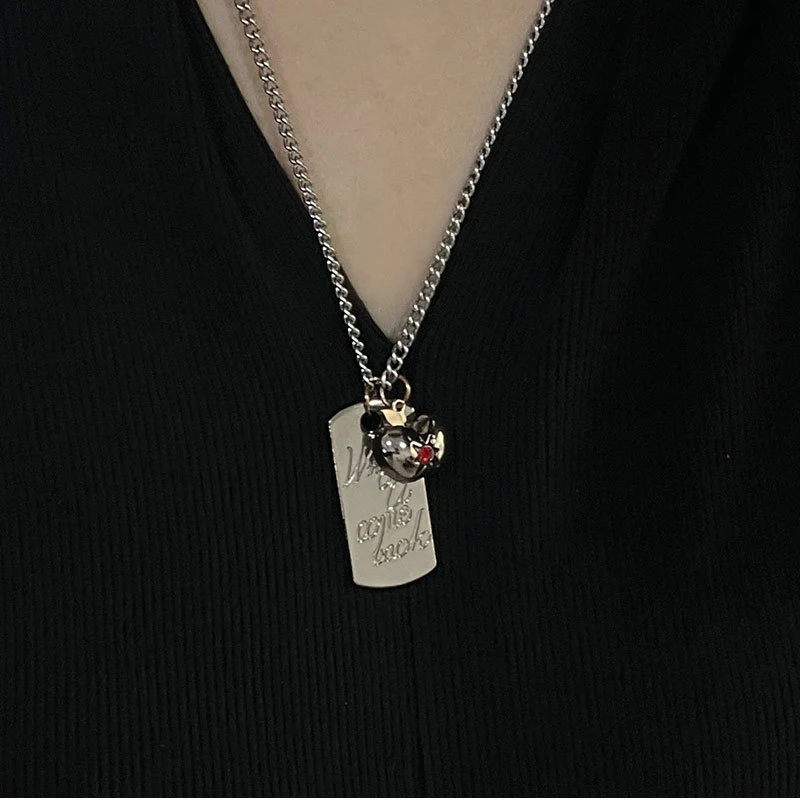 Ожерелье из игры Love And Deepspace Caleb Rafayel ювелирные изделия модное ожерелье коллекция