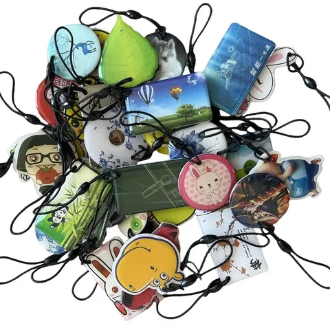 IC 13,56 МГц UID-блок 0 секторная записываемая перезаписываемая RFID-умная запись для чтения M1 S50 Сменная бирка для ключей Брелок-брелок для карт