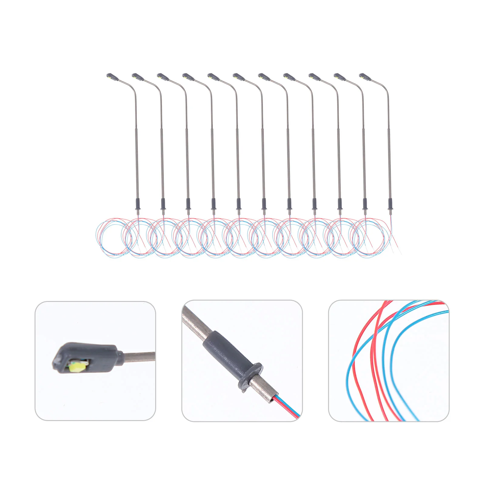 10 шт. модель песочного стола лампа железнодорожный поезд масштабированный