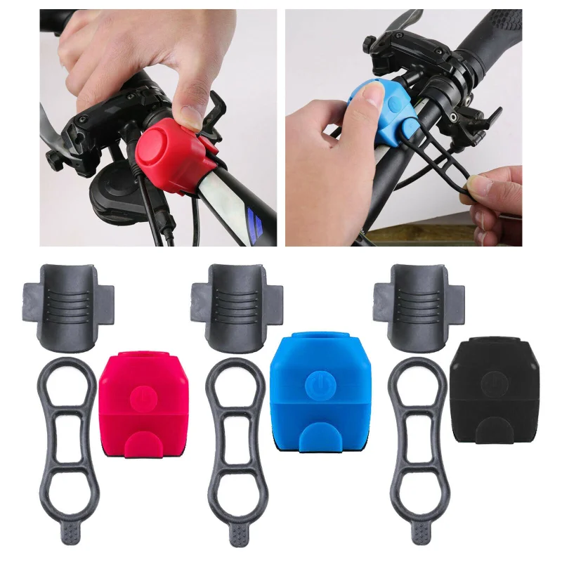 

Bike Electronic Loud Horn 130 db Warning Safety Electric Bell Police Siren Bicycle Handlebar Alarm Ring Bell Cycling Accessories
