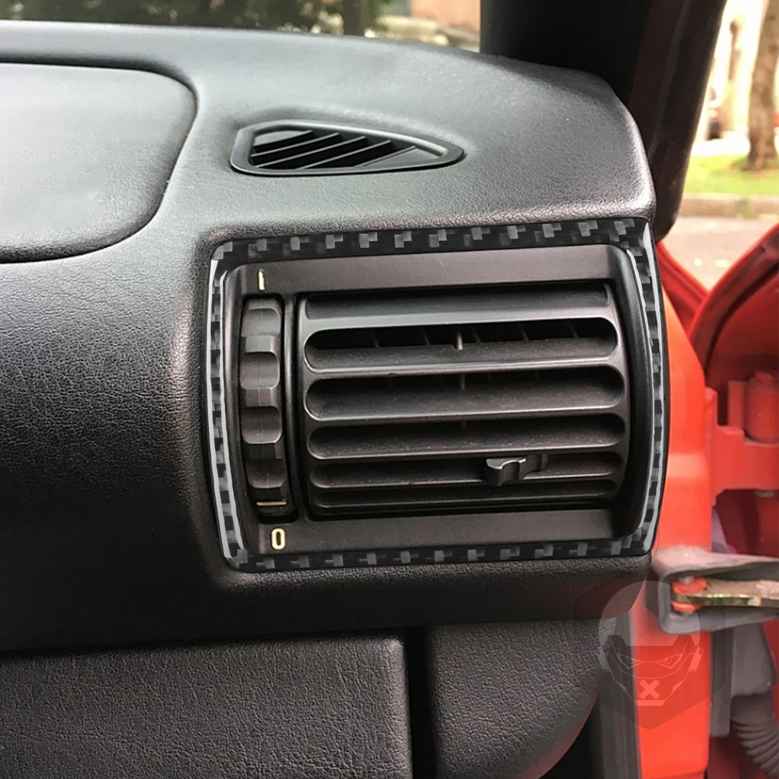 Для BMW Z3 E36 1998-2002 углеродное волокно Co-pilot приборная панель воздуховыпускная
