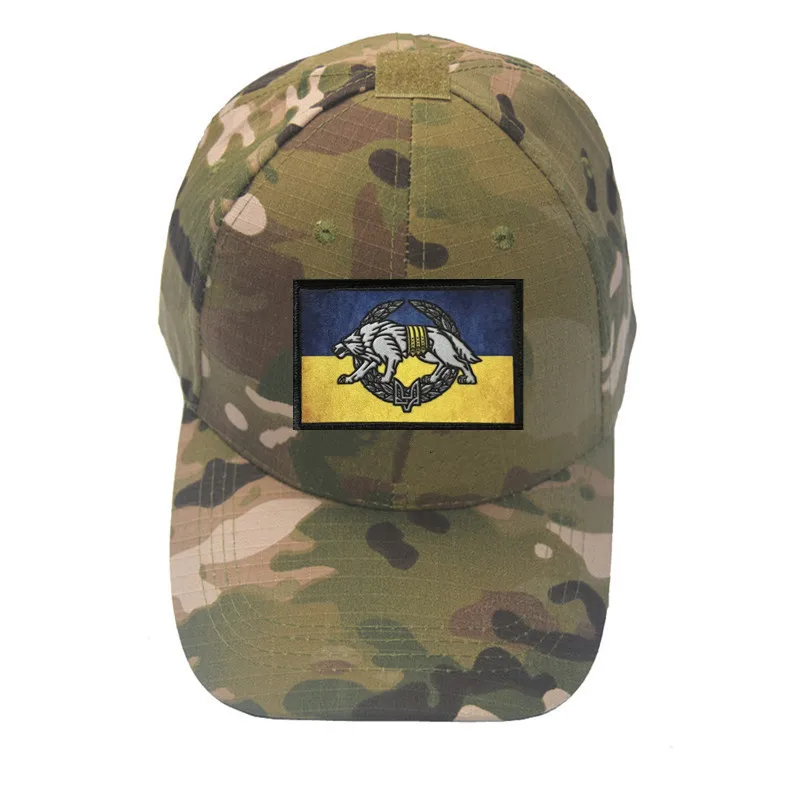 Ukraine Embroidered HOOK Badge Patches Ukrainian National Emblem Shield Shape Tactical ukr Flag Patch for Backpack Caps Clothes