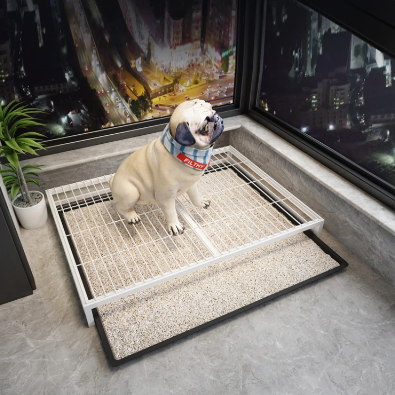 

Portable Cleaner Dog Toilet Accessories Large Pee Pad Training Dog Toilet Sand Basin Potty Tray Orinal Perro Pet Products SR50DT