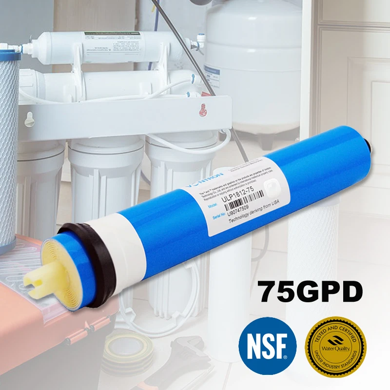 75 gpd RO мембрана ULP1812-75 Мембрана обратного осмоса для водяного фильтра