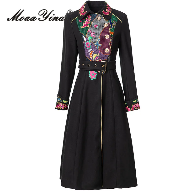 2024 роскошное брендовое высококачественное осенне-зимнее пальто женское