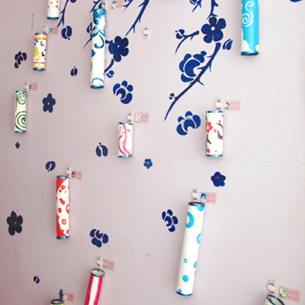 20 шт. бумажные трубки DIY материалы для граффити круглые детский процесс детей