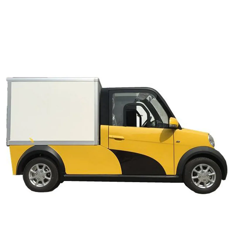 

2022 EEC 80km/h Electric Vehicle Delivery car with van electric Utility Vehicle closed cabin passenger 4 wheel electric car