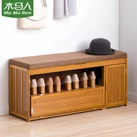2022shoe cabinet home entry door solid wood porch locker ultra thin tipping bucket living room simple modern assembly shoe shelf