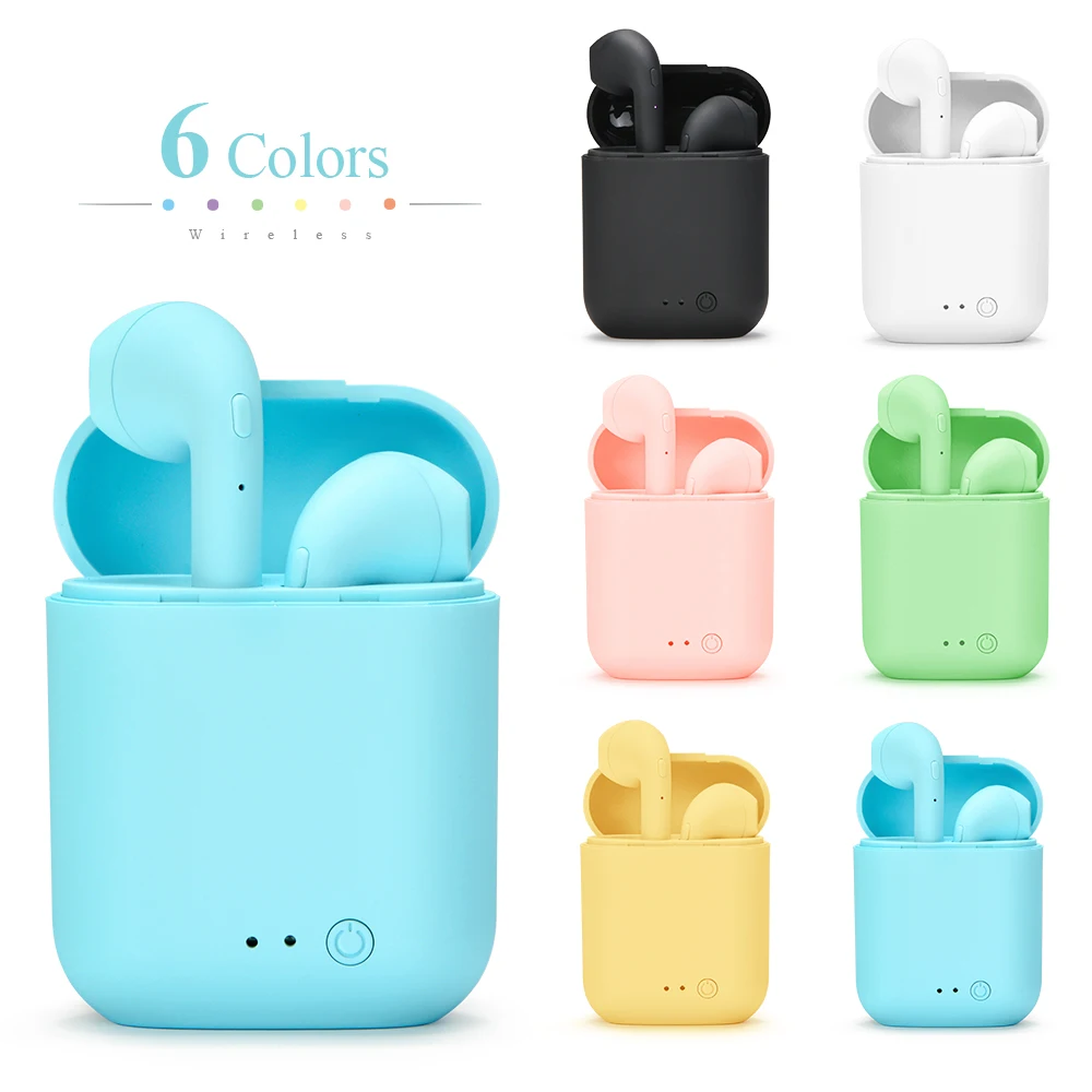 

Wireless Bluetooth Earphones I7 Mini2 Binaural Stereo Exercise 5.0 Sports Mini Bluetooth Phone for Xiaomi Huawei Iphone