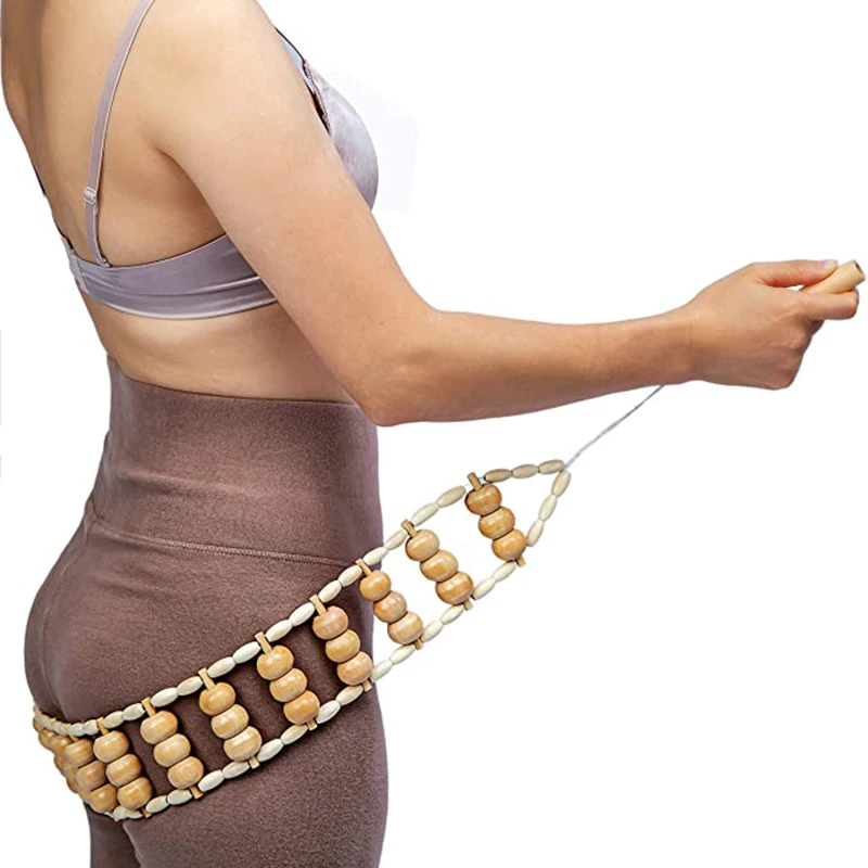 Деревянный массажный набор Maderoterapia Kit Лимфодренажные инструменты для коррекции