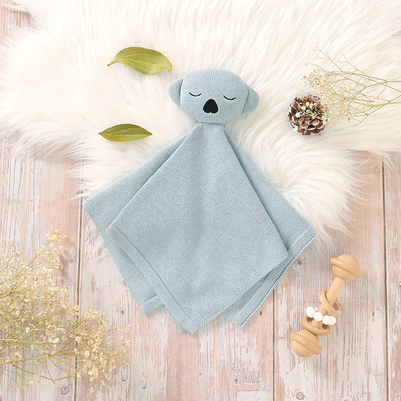 

Newborn Baby Appease Towel Security Blankets Infant Kids Boys Girls Comforter Lovely Muslin Bib Stuffed Soft Bedtime Cuddle Toys