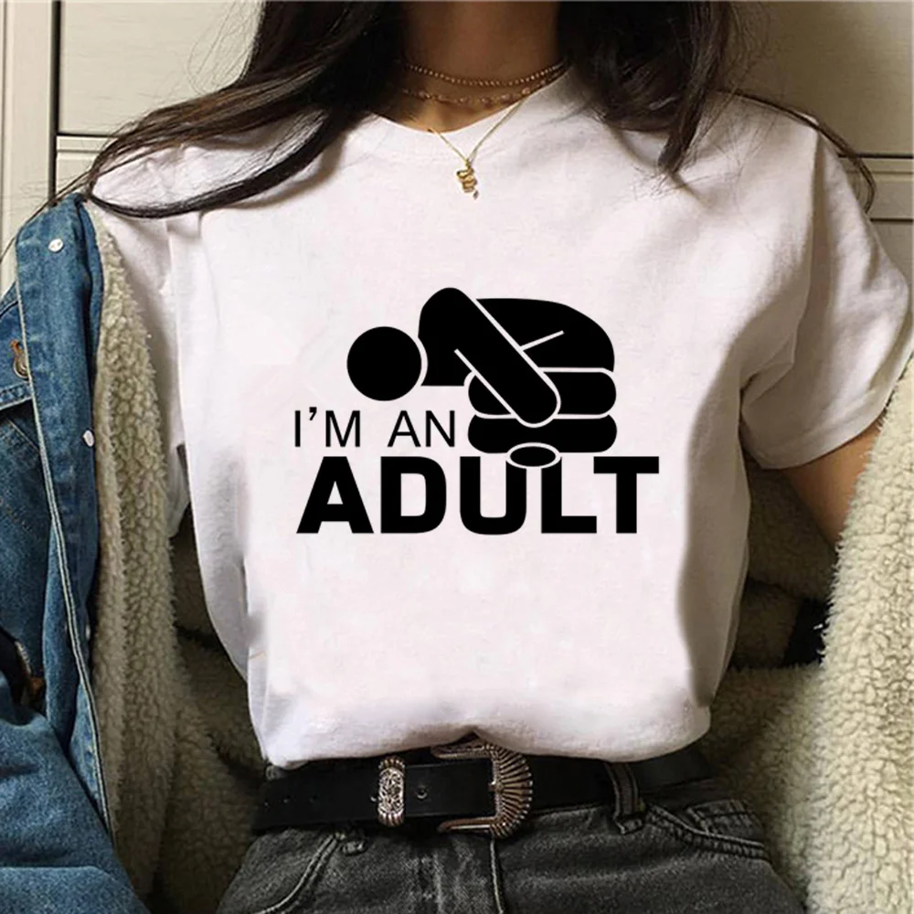 

18 Ans Years Birthday top women summer graphic funny t shirt female comic clothes