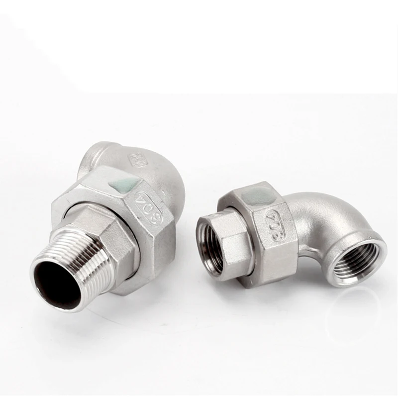 Коленчатый соединитель BSP 1/4 дюйма 3/8 1/2 3/4 1 дюйм 1-1/4 1-1/2 2 переходник с