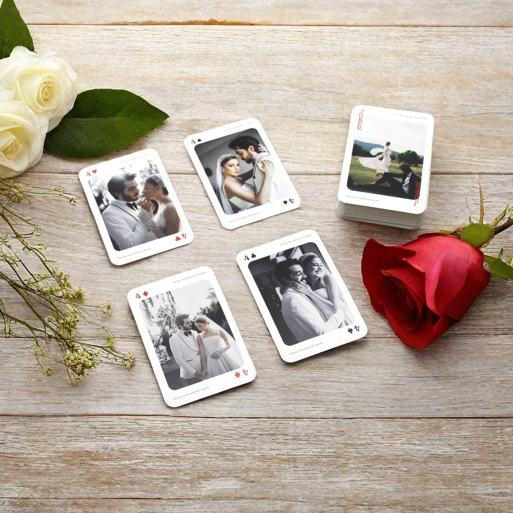 Уникальные мемориальные подарки игральные карты по индивидуальному заказу на