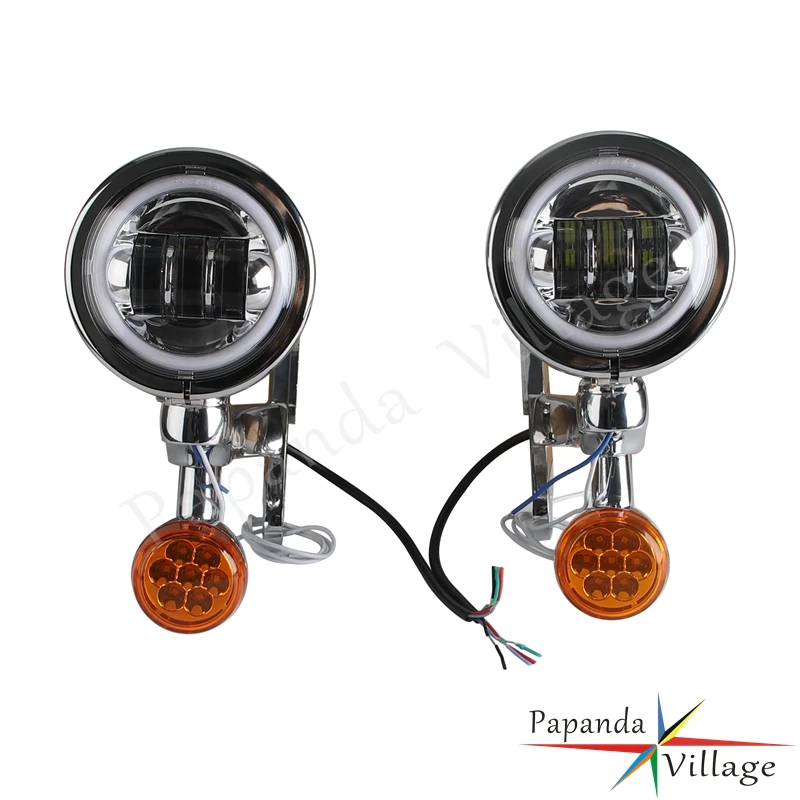 Подставка для указателей поворота мотоцикла Harley Electra Glide Road King FLHX FLHXXX 1997-2013