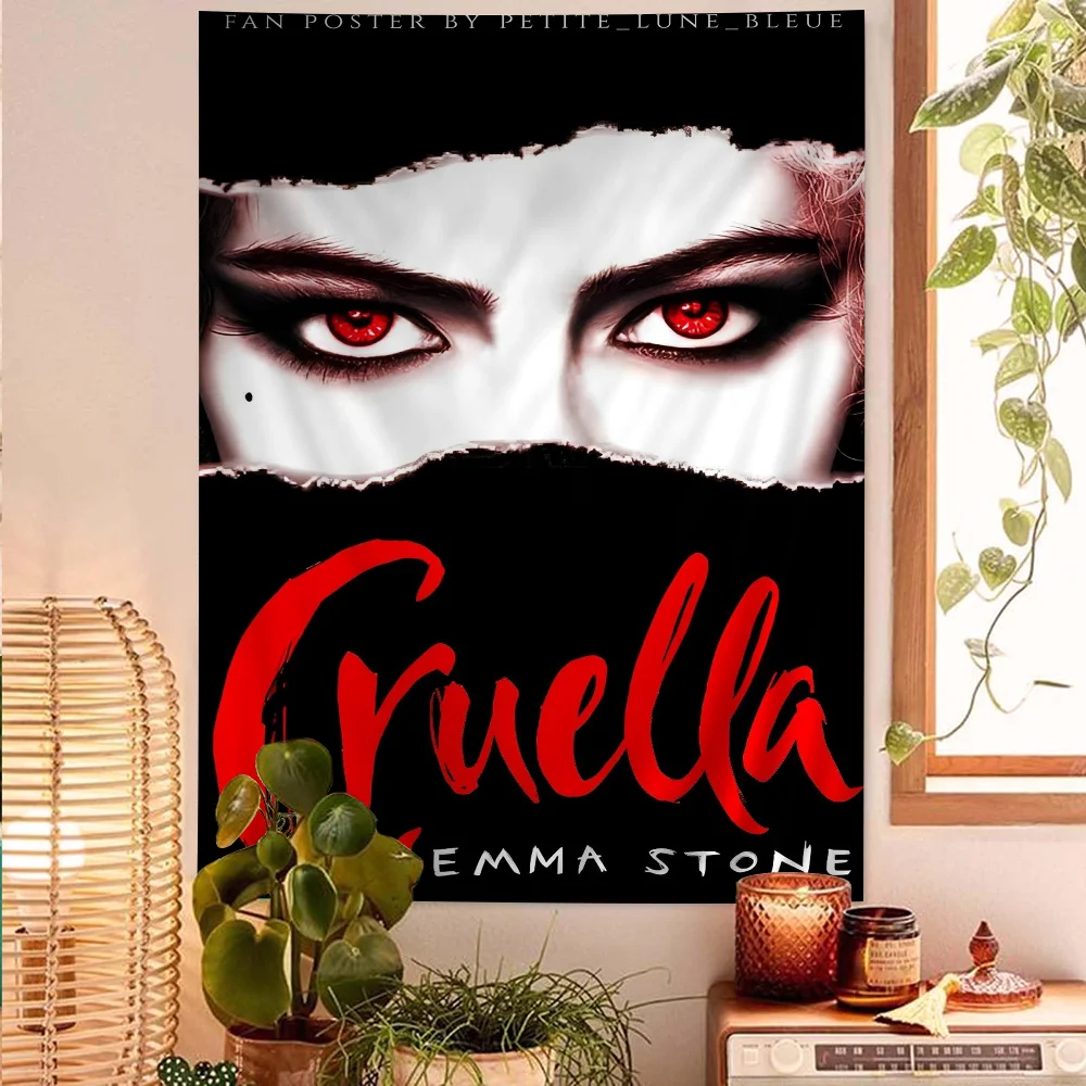 Настенный гобелен из фильма C-Cruella подвесной Таро хиппи настенные коврики листы