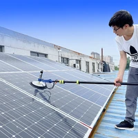 extentool 3 5 5 57 5m solar panel photovoltaic cleaning roller robot equipment solar cleaning tools with telescopic pole