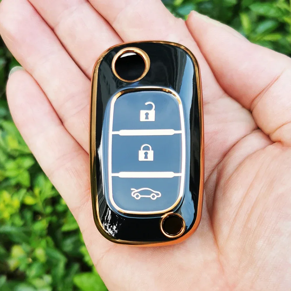 Флип-чехол из ТПУ для автомобильного ключа Renault Fluence Clio Megane Kangoo Lacia LADA Largus Kalina Granta