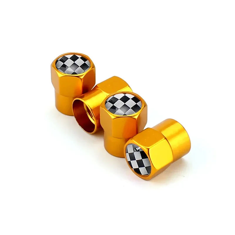 

Шахматные колпачки клапанов колес для мини-купера R50 R52 R53 R55 R56 R58 R60 R61 F54 F55 F56 F60 Countryman Clubman